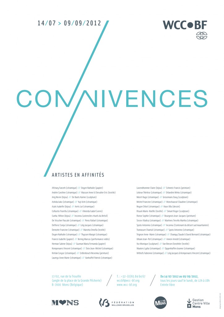 Connivences_artistes en affintiés été 2012